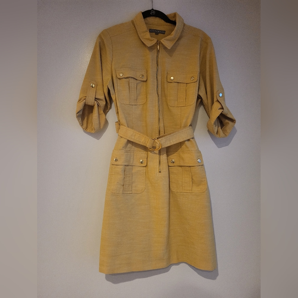 Yellow shargano dress